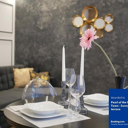 シュチェチンPearl Of The Old Town - Sunny Terraceアパートメント エクステリア 写真